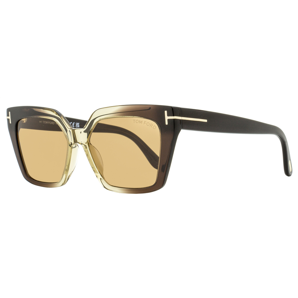 Tom Ford Winona Sunglasses TF1030 47J Brown-Amber 53mm FT1030